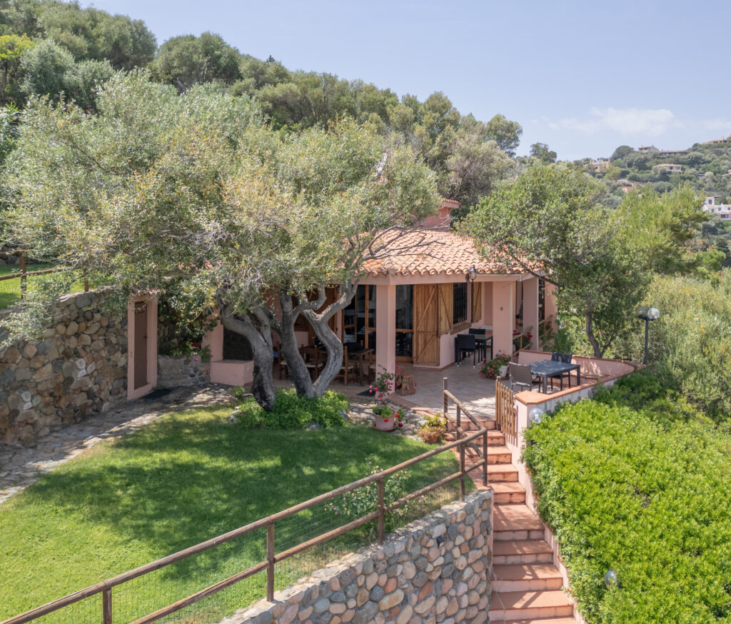 Villa vista dall'alto